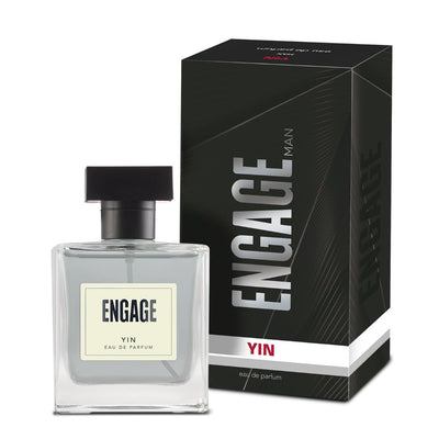 Engage Yin Eau De Perfume for Men Fruity & Floral Skin Friendly (90 ml)