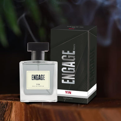 Engage Yin Eau De Perfume for Men Fruity & Floral Skin Friendly (90 ml)