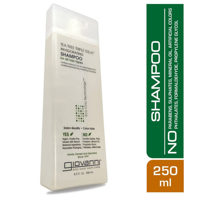 Giovanni Organic Tea Tree Triple Treat Invigorating Shampoo