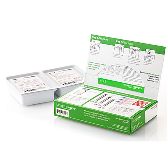 Epinephrine Snap-V Emergency Anaphylaxis Kit with Injection Vial (Rx)