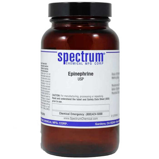 Epinephrine USP Powder for Compounding (API) 100 gram Jar