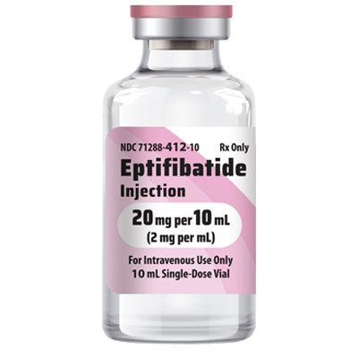 Eptifibatide Injection 20 mg Per 10 mL Single-Dose Vial 10 mL (RX)