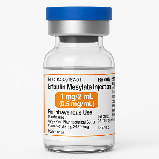 Eribulin Mesylate Injection 1 mg/2 mL (0.5 mg/mL) Single-Dose Vial 2 mL (RX)