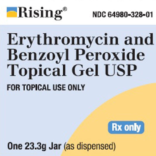 Erythromycin and Benzoyl Peroxide Topical Gel 3.5% USP 23.3 gram Jar