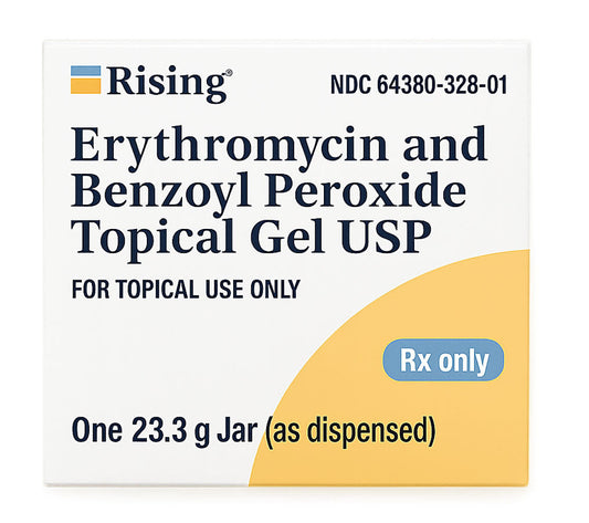 Erythromycin and Benzoyl Peroxide Topical Gel 3.5% USP 23.3 gram Jar