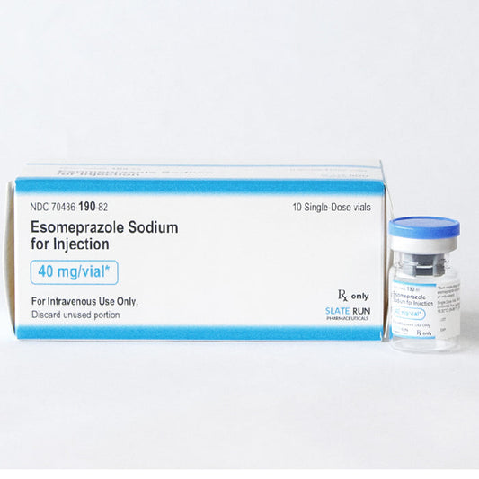 Esomeprazole Sodium for Injection 40 mg Per Vial (Rx)