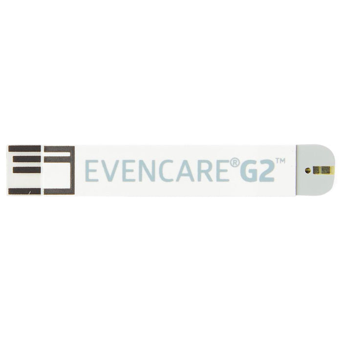 EvenCare G2 Blood Glucose Test Strips 50 Count