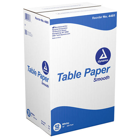 Exam Table Paper, Smooth White