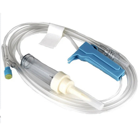 IV Sets, IV Administration Set 60 Drop Microdrip, Luer Lock Connector, 78' length