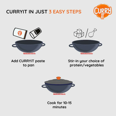 CURRYiT Instant Hyderabadi Biryani Premium Cooking Paste