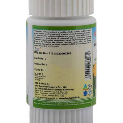 Herbal Hills Wheat-O-Power Wheatgrass Tablet