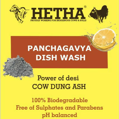 Hetha Panchagavya Dish Wash Liquid Soap