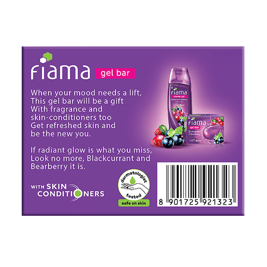 Fiama Gel Blackcurrant & Bearberry Bar