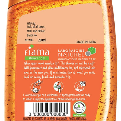 Fiama Peach and Avocado Shower Gel