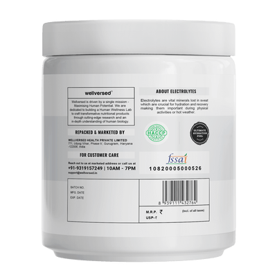Wellcore - Unflavoured Electrolytes | 2x200g, 57 Servings