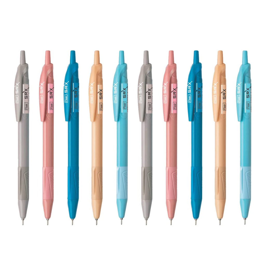 Flair Srx Ball Pen Wallet Pack - Blue Ink