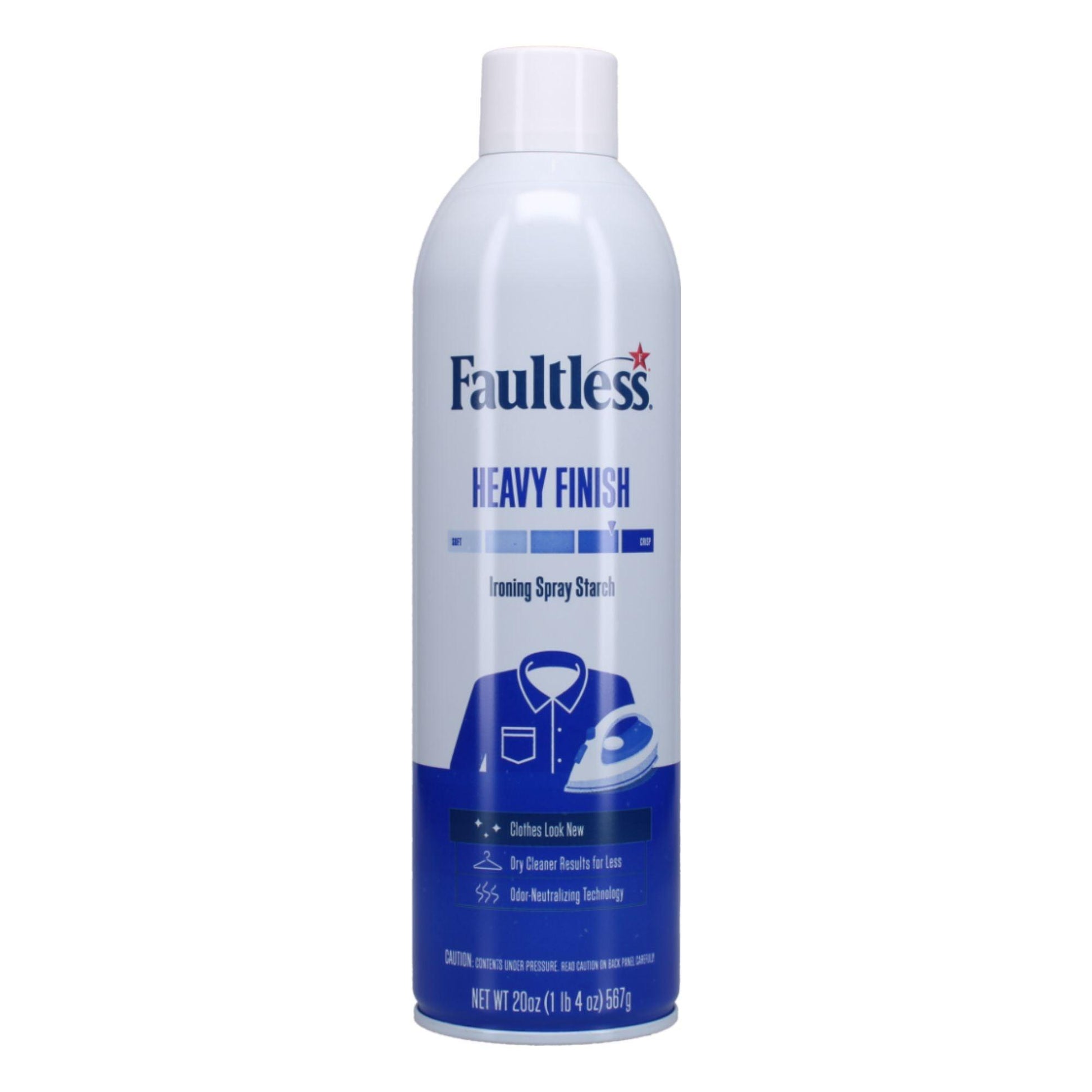 Faultless Heavy Finish Ironing Spray Starch