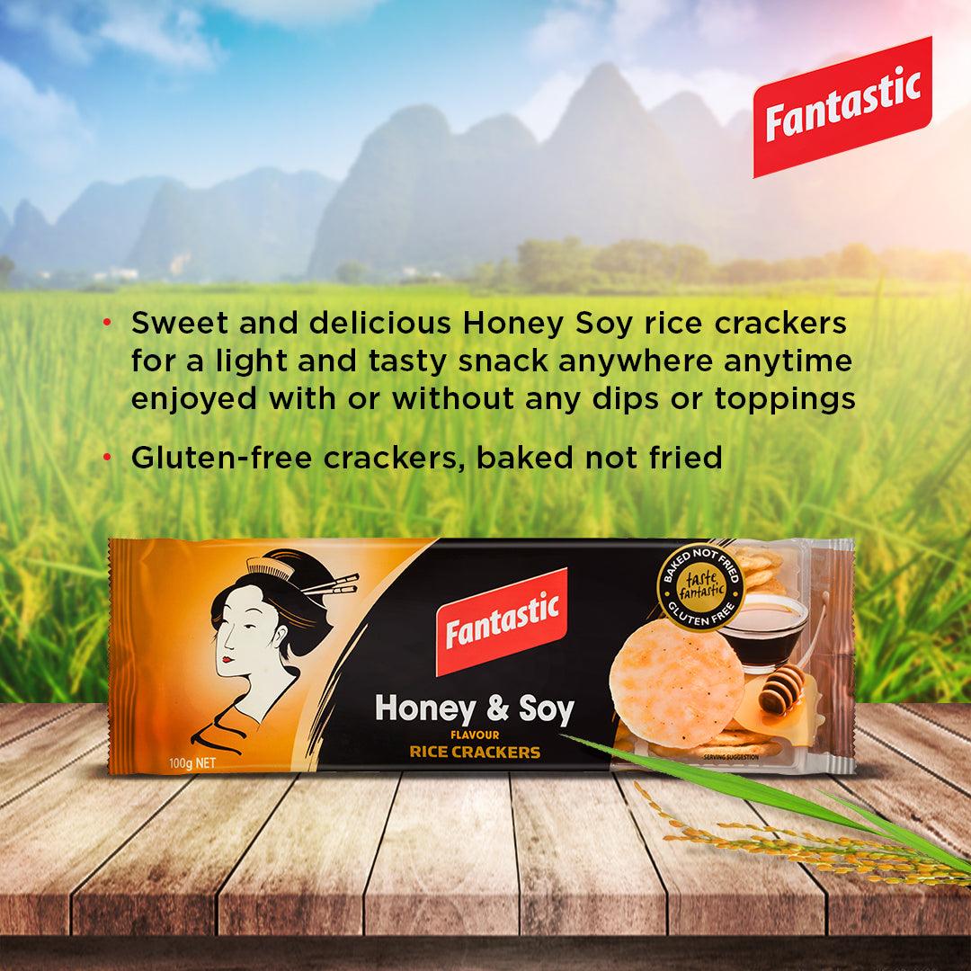 Bbq And Honey Soy Rice Crackers