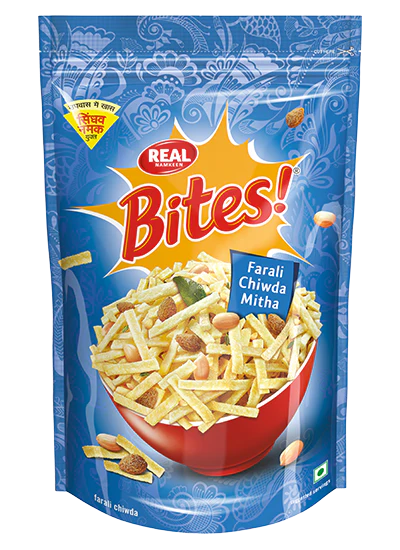 Real Bites Namkeen Farali Chiwda Mitha | 400 gms