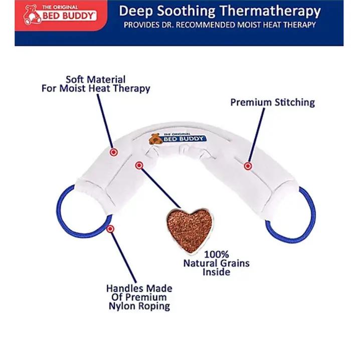 Bed Buddy Hot and Cold Moist Heat Reusable Therapy Wrap