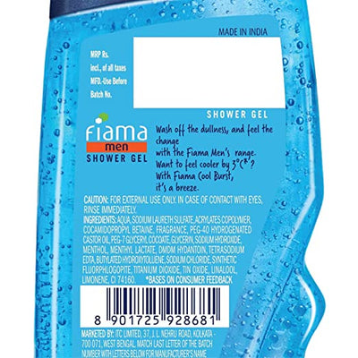 Fiama Men Cool Burst Shower Gel - 250 ml