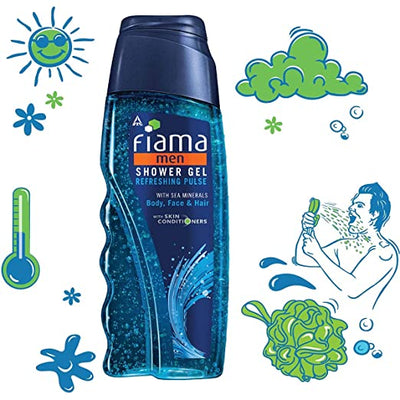 Fiama Men Refreshing Pulse Shower Gel - 250 ml