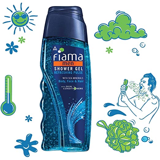 Fiama Men Refreshing Pulse Shower Gel - 250 ml