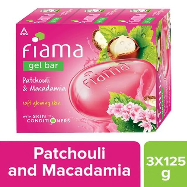 Fiama Patchouli & Macadamia Gel Bar