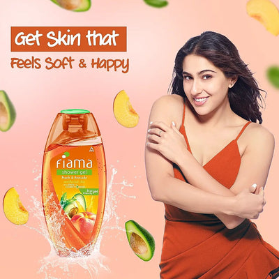 Fiama Peach and Avocado Shower Gel