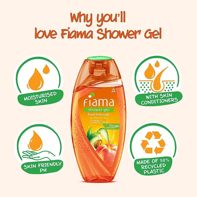 Fiama Peach and Avocado Shower Gel