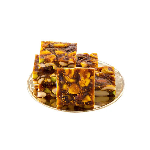 Anand Sweets & Savouries Sugar Free Dryfruit Fig Burfi | 400 gms
