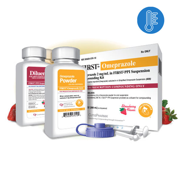 First Omeprazole 2 mg/mL Oral Suspension Compounding Kit 3 oz