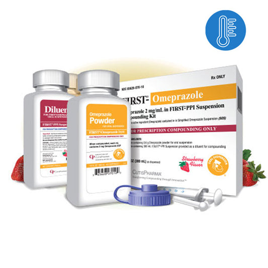 First Omeprazole 2 mg/mL Oral Suspension Compounding Kit 10 oz
