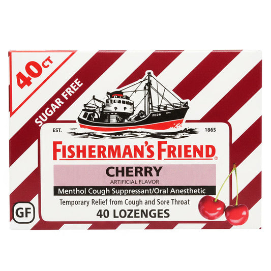 Fisherman's Friend Sugar Free Cough Lozenges, Cherry Flavor