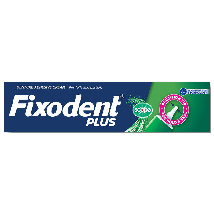 Fixodent Plus Scope Adhesive Denture Cream