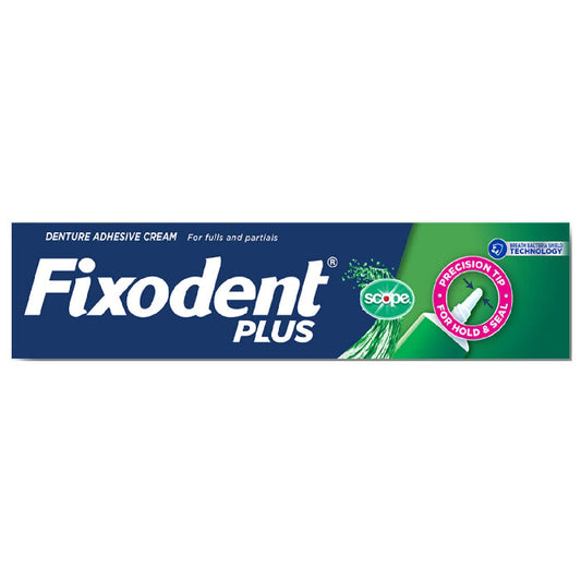 Fixodent Plus Scope Adhesive Denture Cream