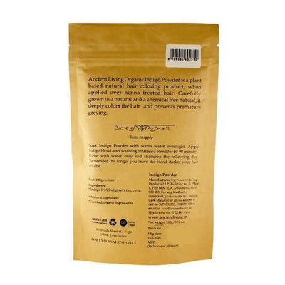 Ancient Living Indigo Powder Natural Hair Colour
