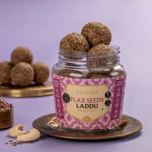 Anand Sweets & Savouries Jaggery Flax Seed Laddu  | 450 gms