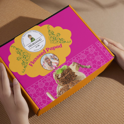 Super healthy Flaxseed Papad 100 %Organic(Grandma’s authentic taste)