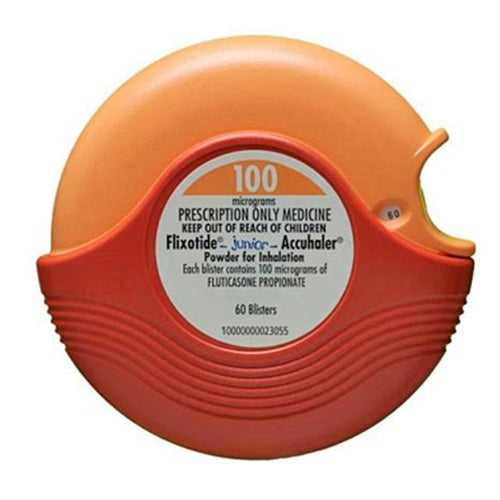Flovent Diskus Junior (fluticasone inhalation powder) 100mcg