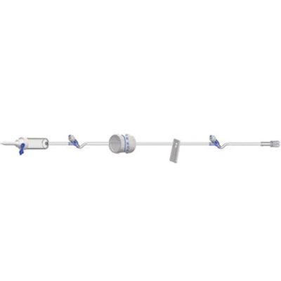 IV Administration Set Flow Safe Controller, 2 Needless Y-Sites 10 Drop (Dial-A-Flow)