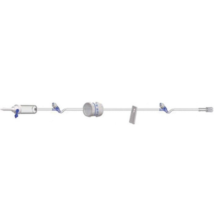 IV Administration Set Flow Safe Controller, 2 Needless Y-Sites 10 Drop (Dial-A-Flow)