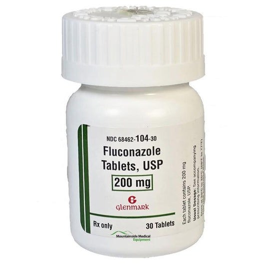 Fluconazole 200 mg Tablets by Glenmark Pharma 30 Count (Rx)