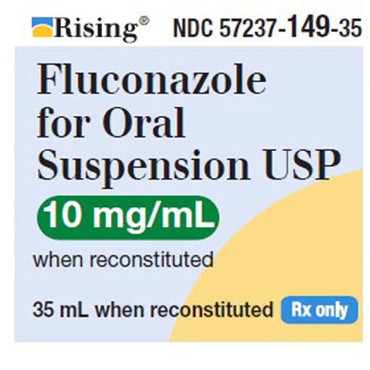 Fluconazole for Oral Suspension 10 mg/mL when Reconstituted 35 mL Bottle by Rising Pharma