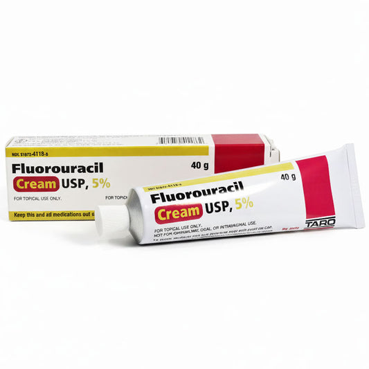 Fluorouracil Skin Cream 5% by Taro Pharmaceuticals 40 gram Tube (Rx)