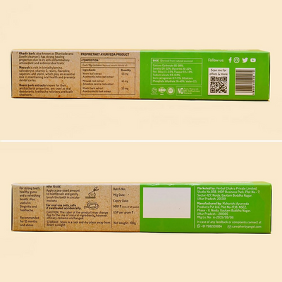Herby Angel Baby Toothpaste For Strong Teeth