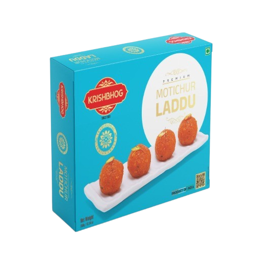 Krish Bhog Sweets Motichur Laddu | 500 gms
