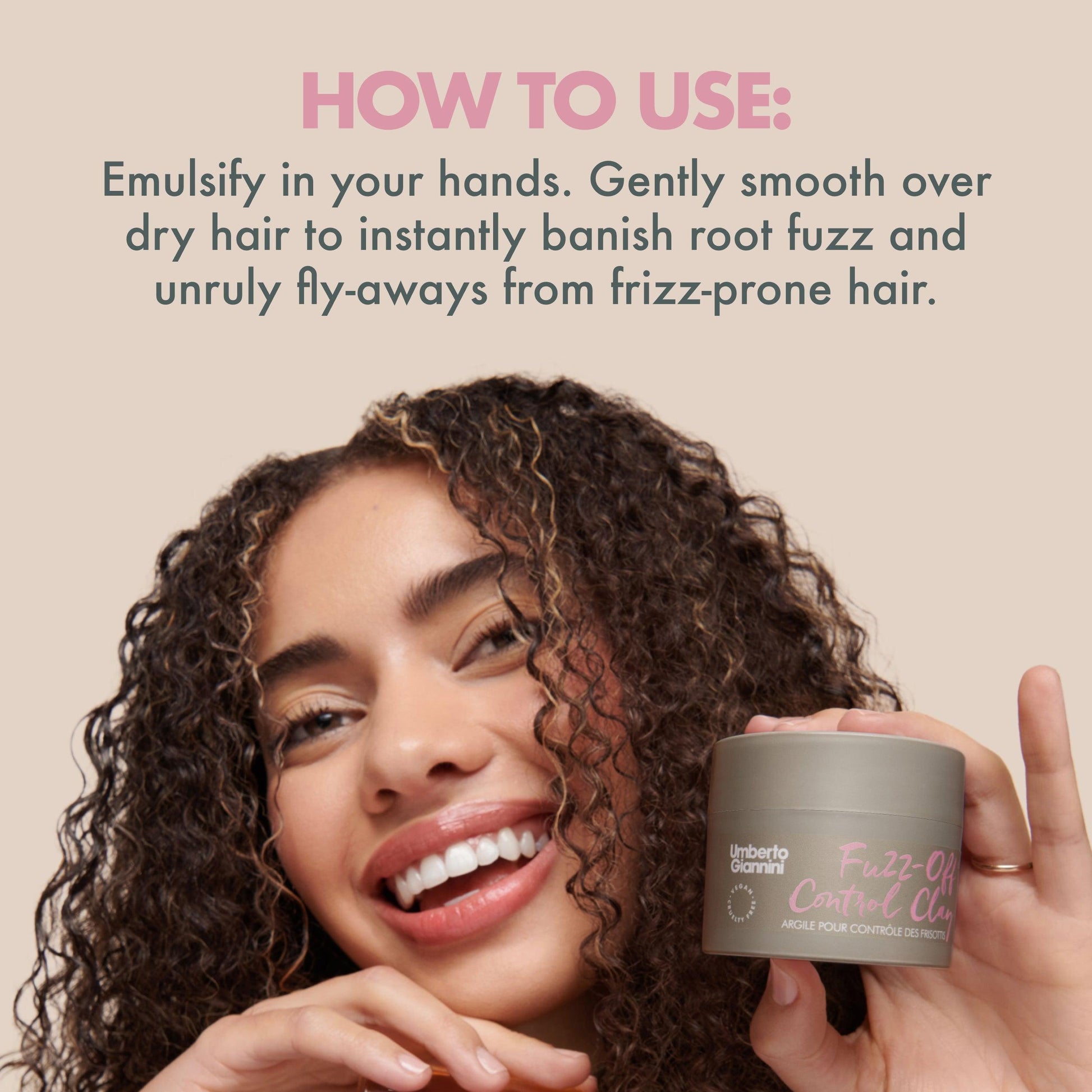 Frizz Fix Fuzz-Off™ Control Clay – 50g