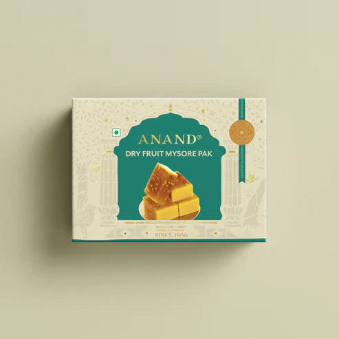 Anand Sweets & Savouries Dry Fruit Mysore Pak | 500 gms