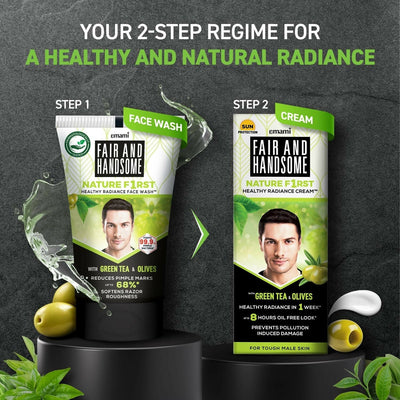 Fair and Handsome Nature First Healthy Radiance Face Wash